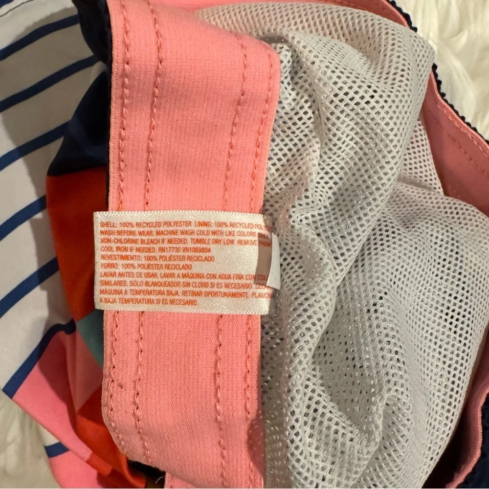 Cat & Jack Boys‎ Striped Swim Trunks Size Large 12/14